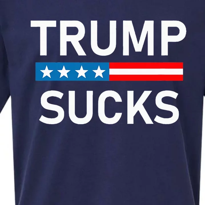 Trump Sucks Sueded Cloud Jersey T-Shirt