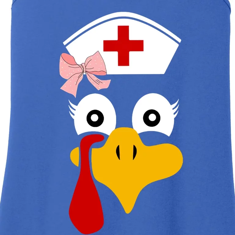 Thanksgiving Scrub Tops Turkey Nurse Nursing Cool Gift Ladies Essential Tank