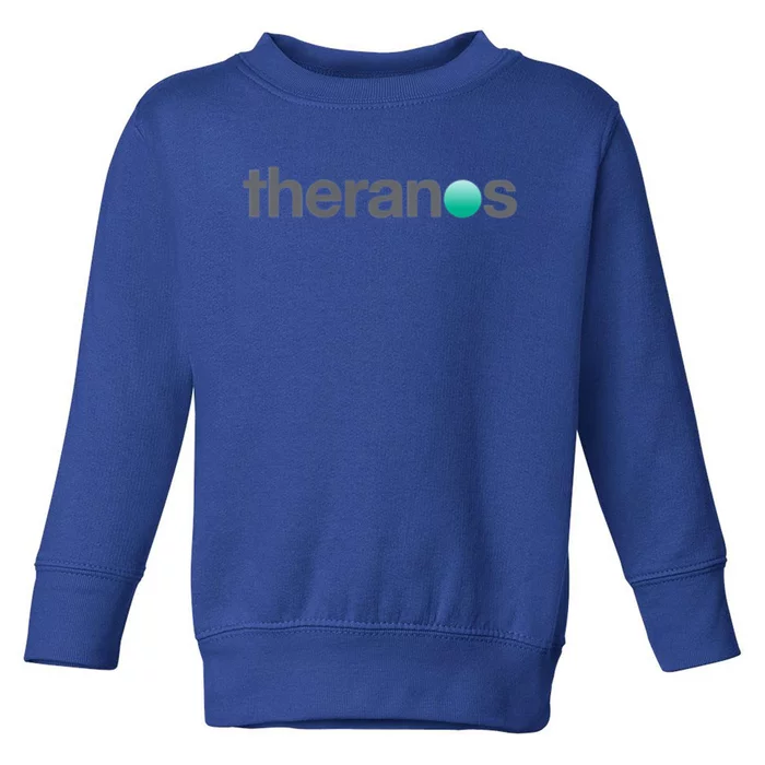 Theranos Swag Toddler Sweatshirt