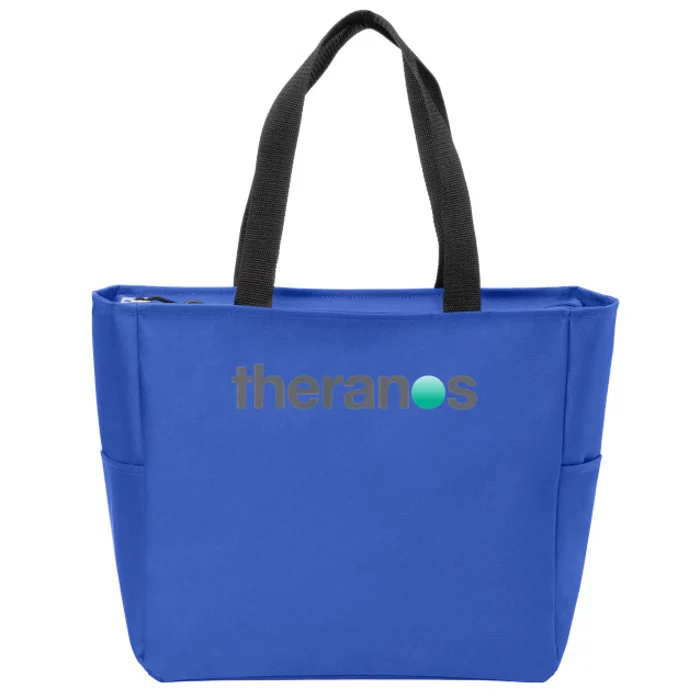 Theranos Swag Zip Tote Bag