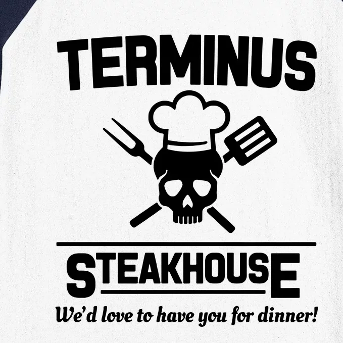 Terminus Steakhouse Baseball Sleeve Shirt