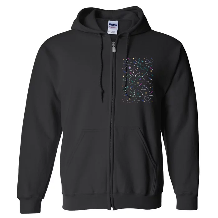 The Stars Full Zip Hoodie