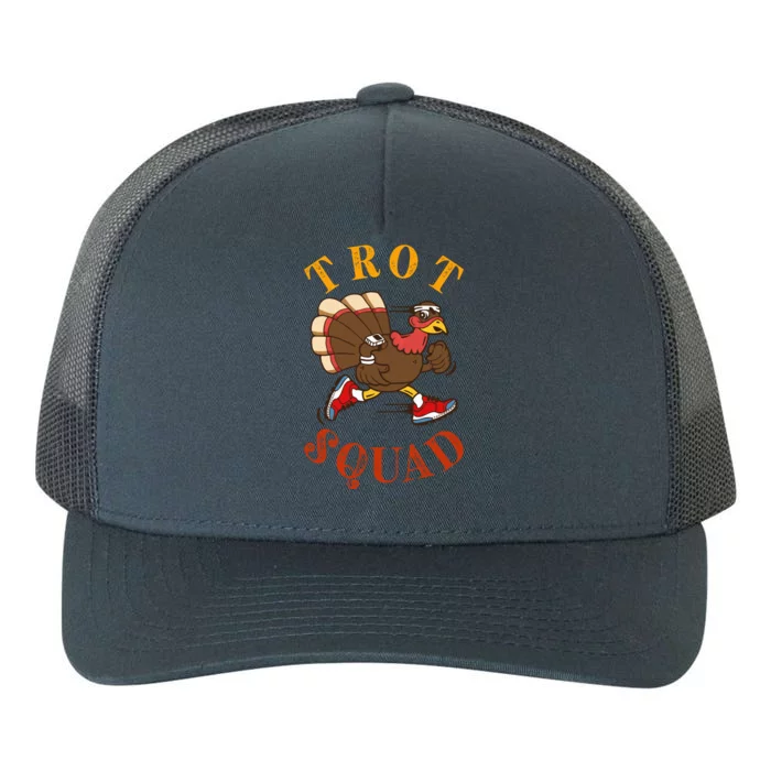 Trot Squad Thanksgiving Turkey Trot Costume Yupoong Adult 5-Panel Trucker Hat