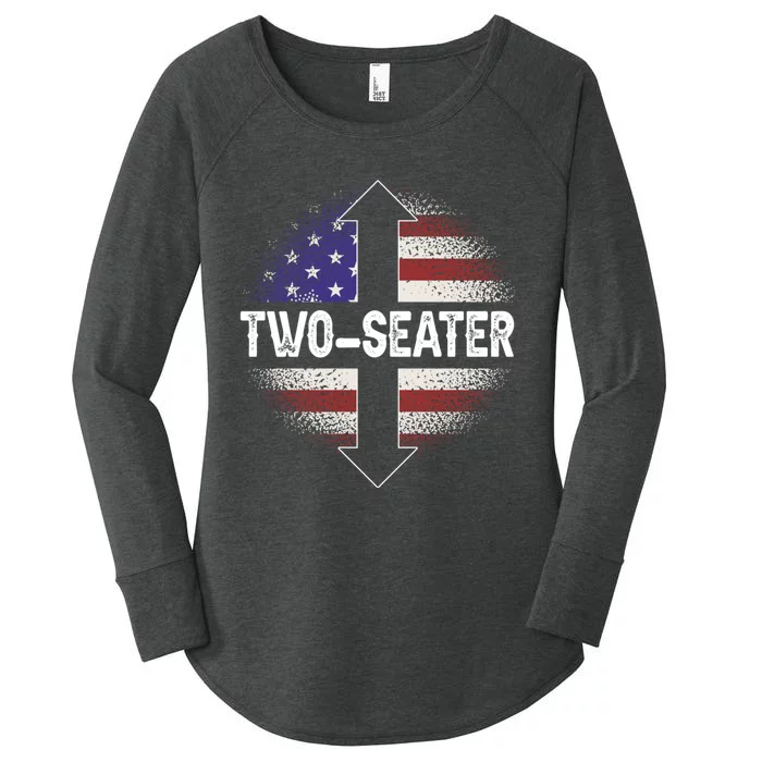 Two Seater Two Seater Women's Perfect Tri Tunic Long Sleeve Shirt