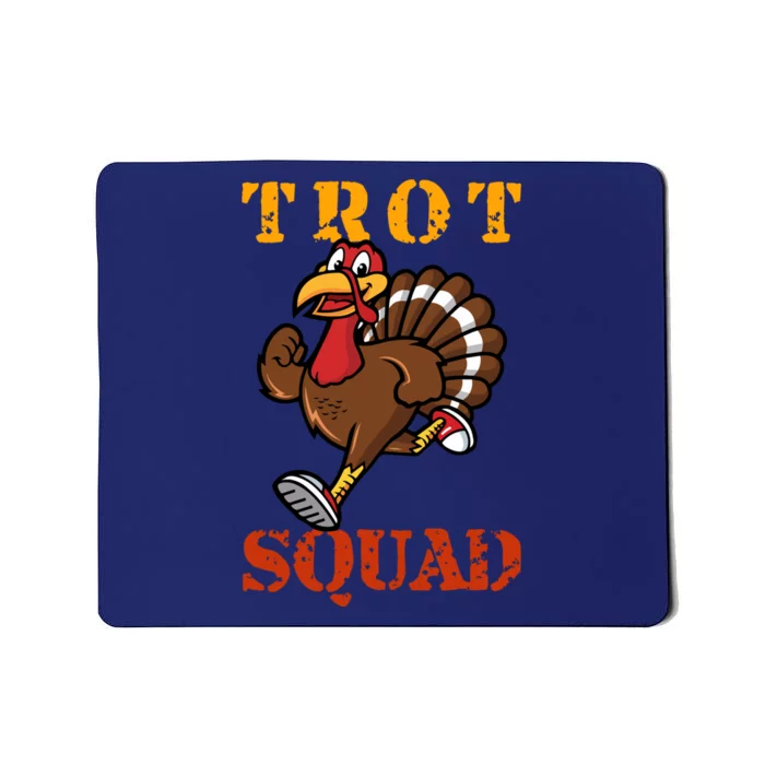 Trot Squad Turkey Mask Mousepad