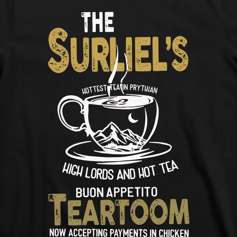 The SurielS Tearoom Mystical Book Acotar T-Shirt