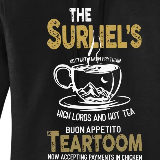 The SurielS Tearoom Mystical Book Acotar Women's Pullover Hoodie