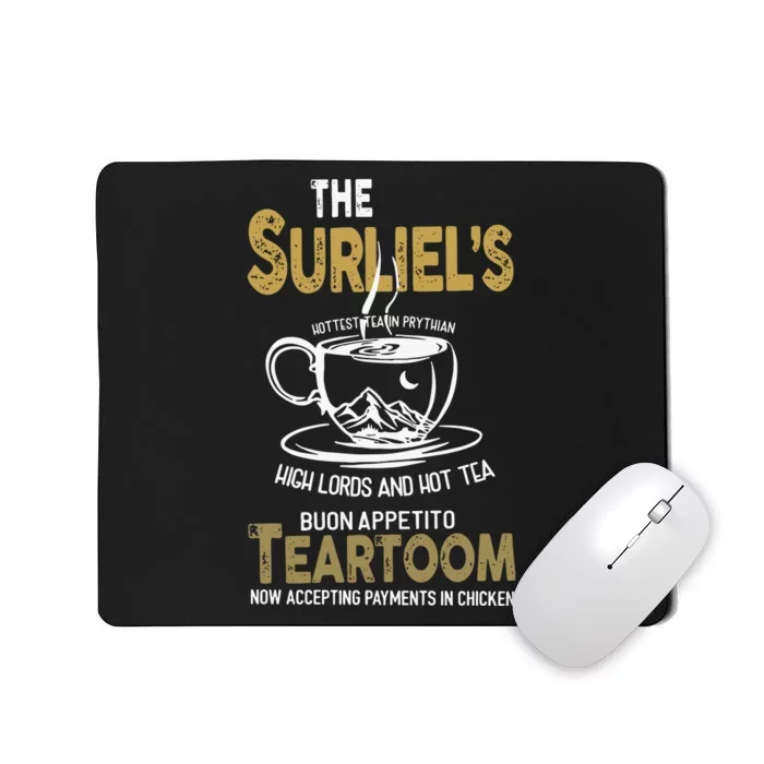 The SurielS Tearoom Mystical Book Acotar Mousepad