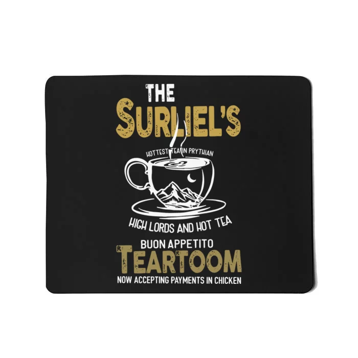 The SurielS Tearoom Mystical Book Acotar Mousepad