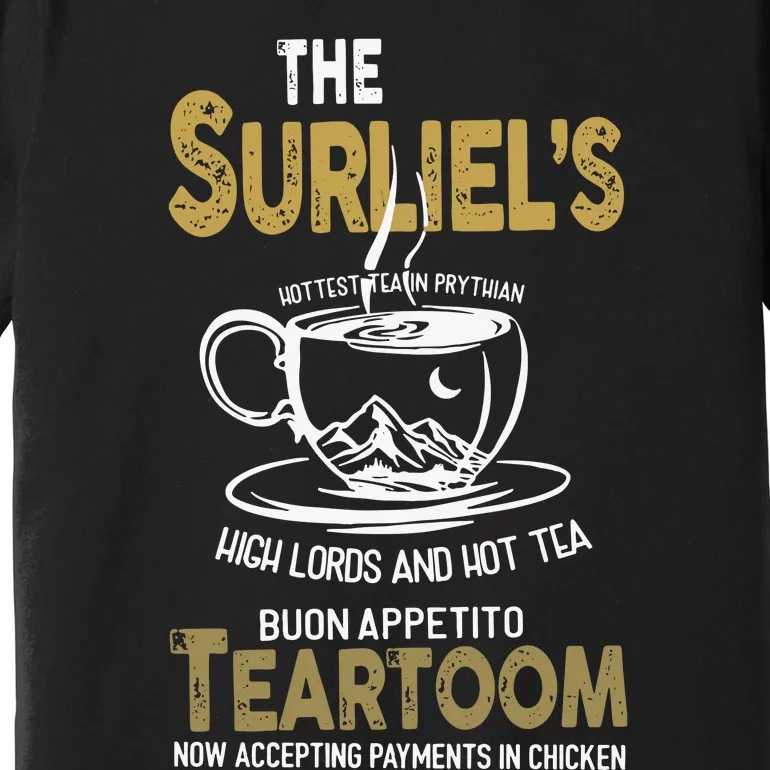 The SurielS Tearoom Mystical Book Acotar Premium T-Shirt