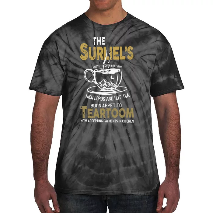 The SurielS Tearoom Mystical Book Acotar Tie-Dye T-Shirt