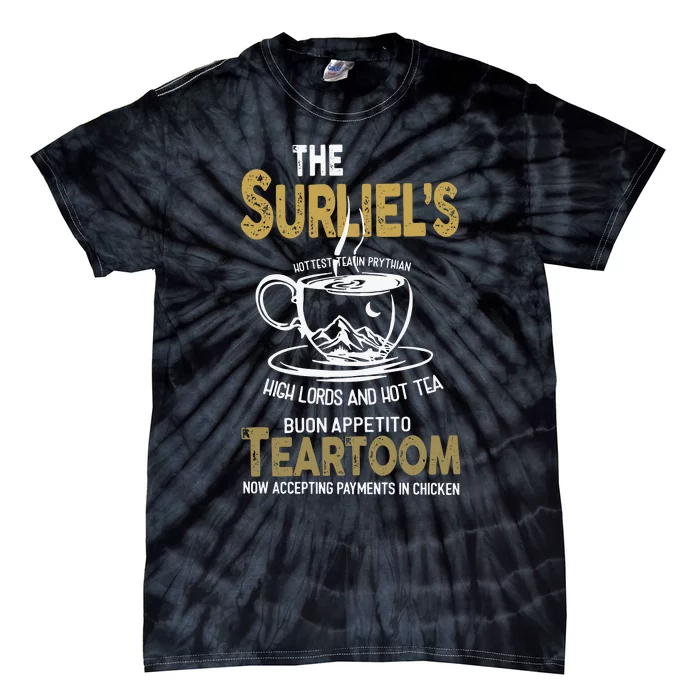 The SurielS Tearoom Mystical Book Acotar Tie-Dye T-Shirt