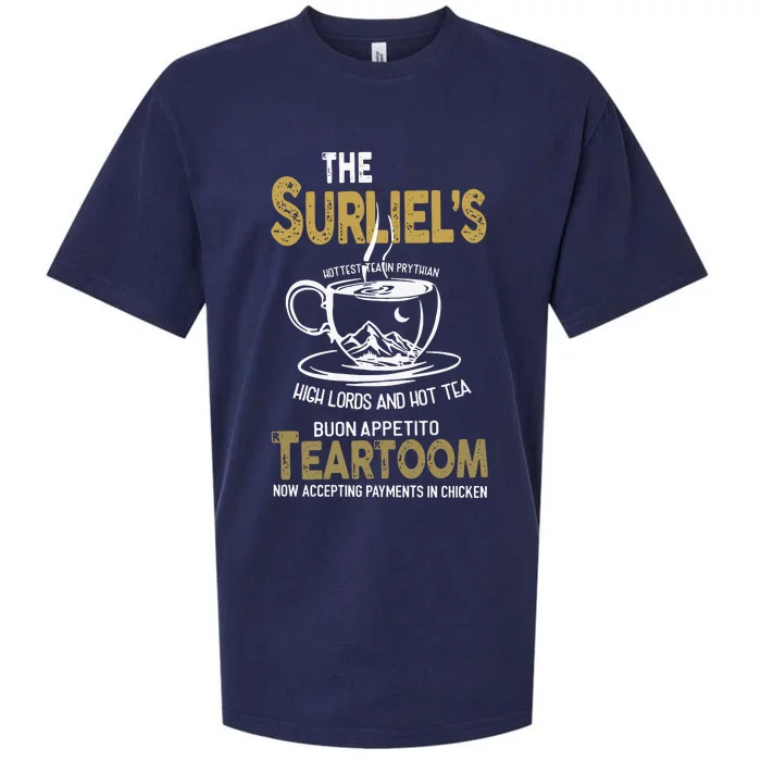 The SurielS Tearoom Mystical Book Acotar Sueded Cloud Jersey T-Shirt