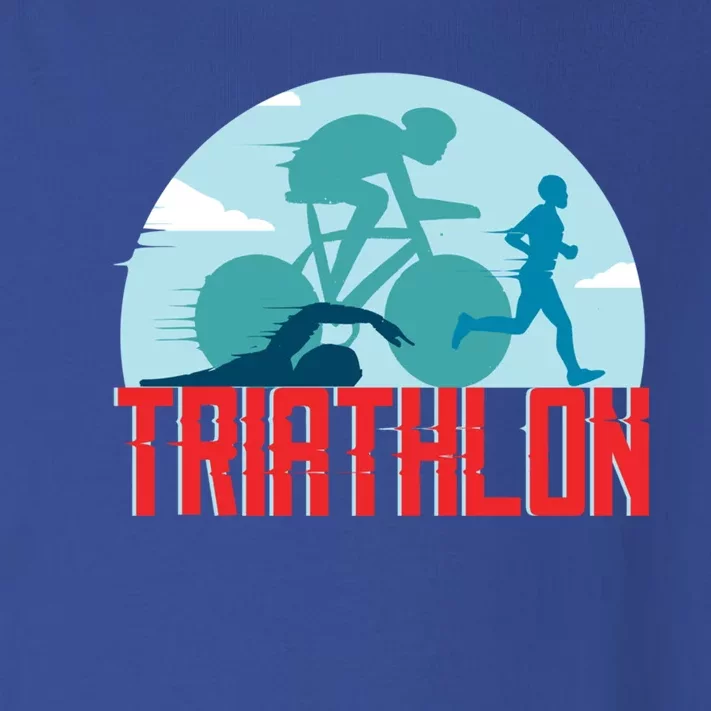 That Says Triathlon Gift Toddler Long Sleeve Shirt