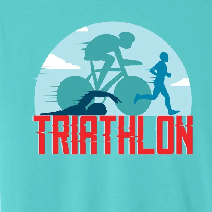 That Says Triathlon Gift ChromaSoft Performance T-Shirt