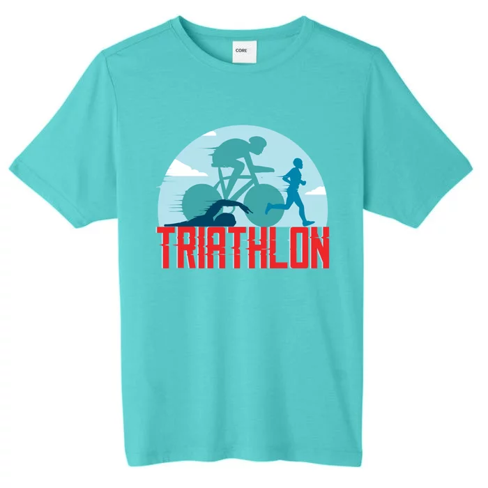 That Says Triathlon Gift ChromaSoft Performance T-Shirt