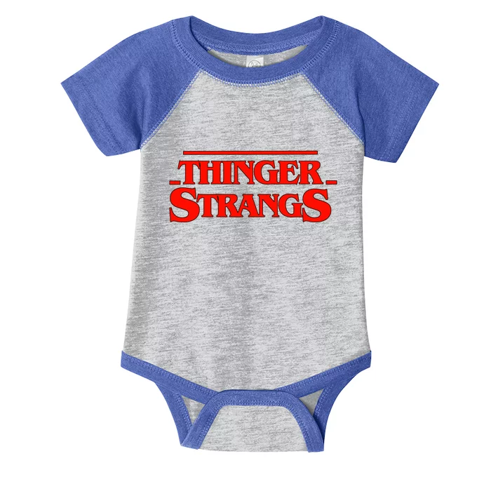 Thinger Strangs Infant Baby Jersey Bodysuit