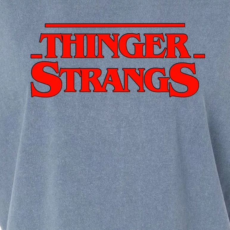 Thinger Strangs Garment-Dyed Women's Muscle Tee