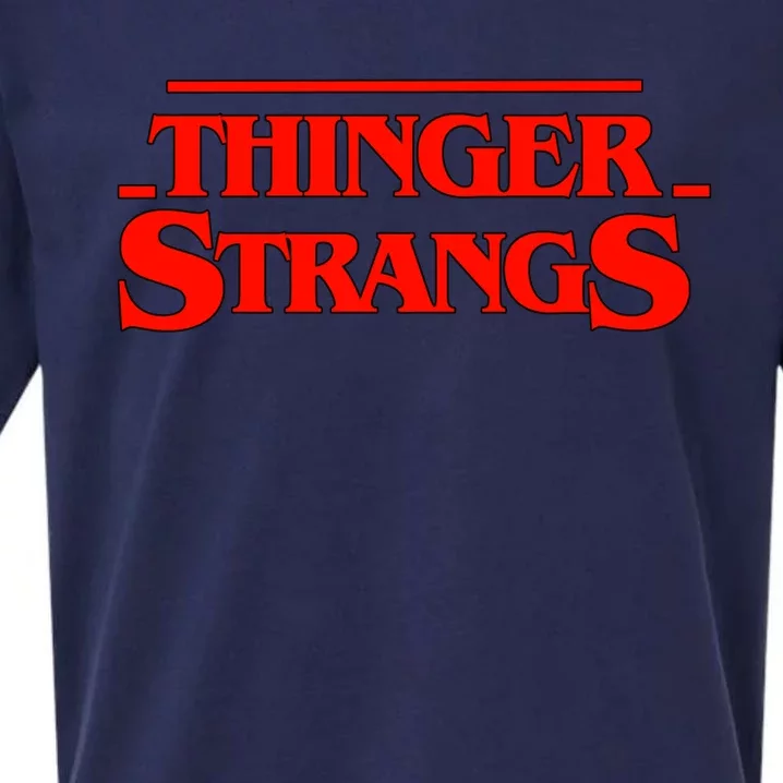 Thinger Strangs Sueded Cloud Jersey T-Shirt