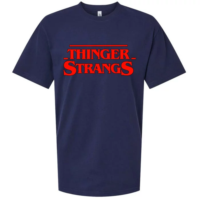 Thinger Strangs Sueded Cloud Jersey T-Shirt