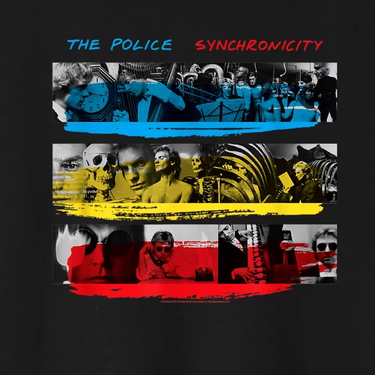 Thepolice Synchronicity Women's Crop Top Tee