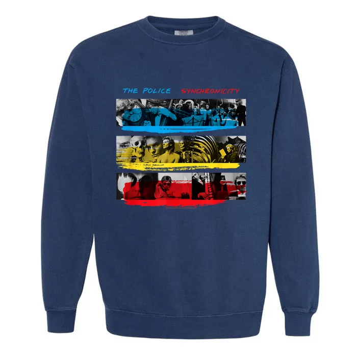 Thepolice Synchronicity Garment-Dyed Sweatshirt