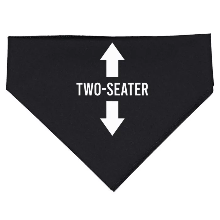 Two Seater Twoseater 2 Seater Two Seater USA-Made Doggie Bandana