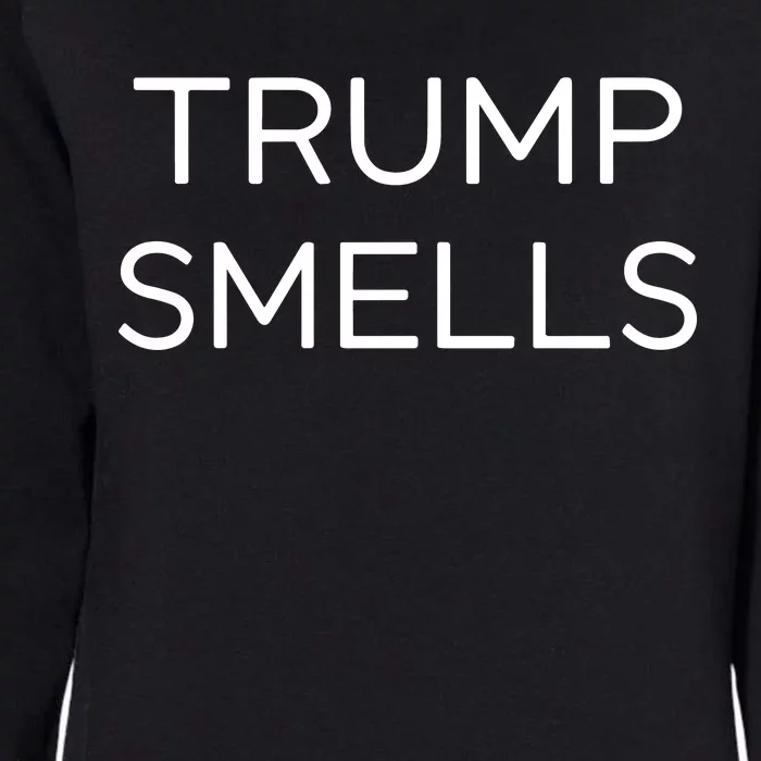 Trump Smells Womens California Wash Sweatshirt