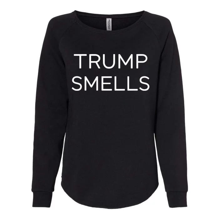 Trump Smells Womens California Wash Sweatshirt