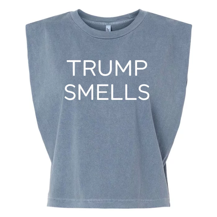 Trump Smells Garment-Dyed Women's Muscle Tee