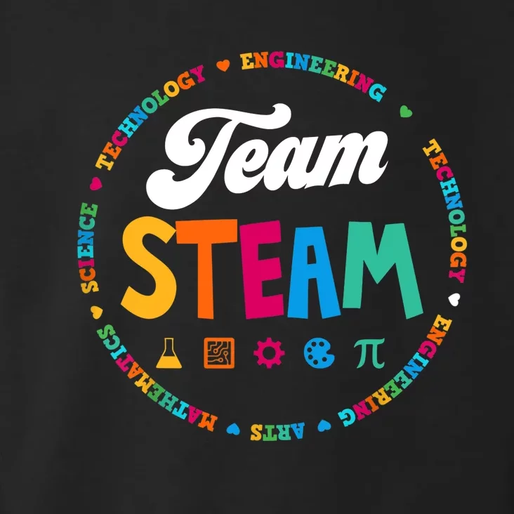 Team STEAM Teacher Back to School STEM Special Pre-K 1st Toddler Hoodie