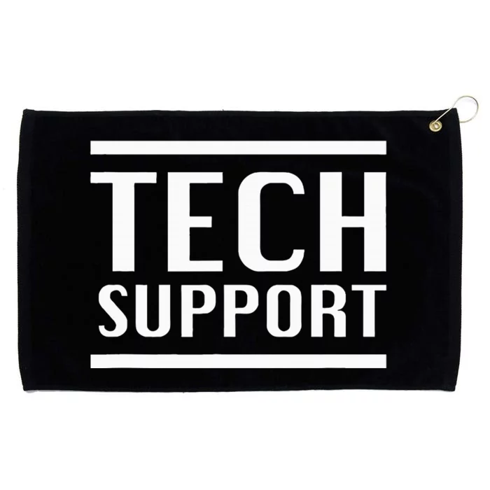 Tech Support Grommeted Golf Towel