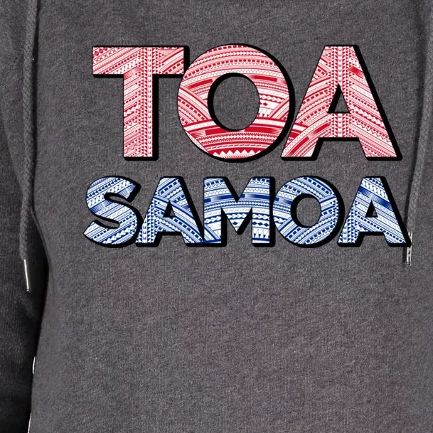 Toa Samoa Womens Funnel Neck Pullover Hood