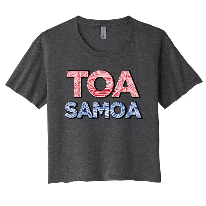 Toa Samoa Women's Crop Top Tee