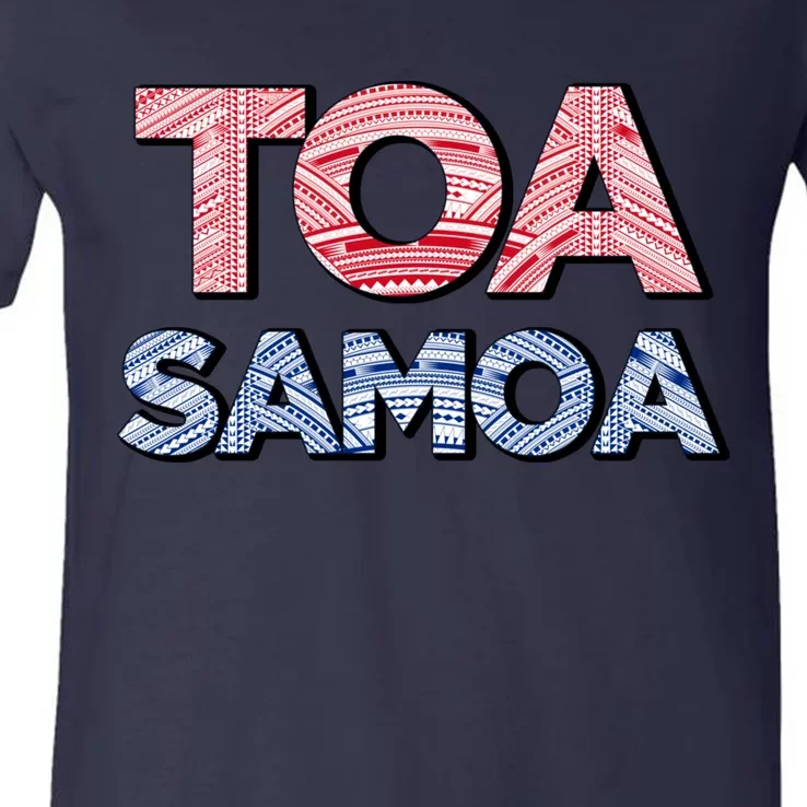 Toa Samoa V-Neck T-Shirt