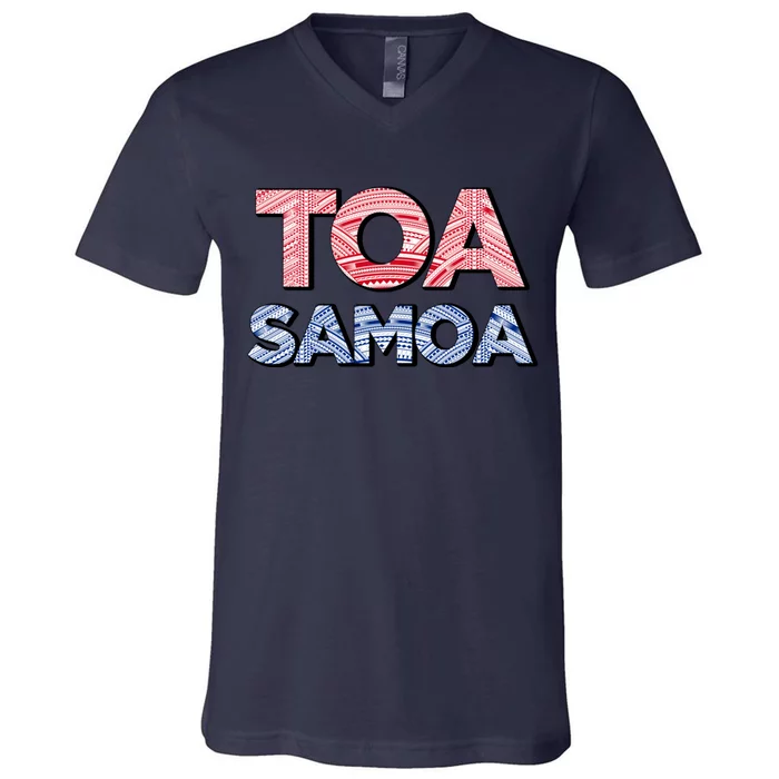 Toa Samoa V-Neck T-Shirt