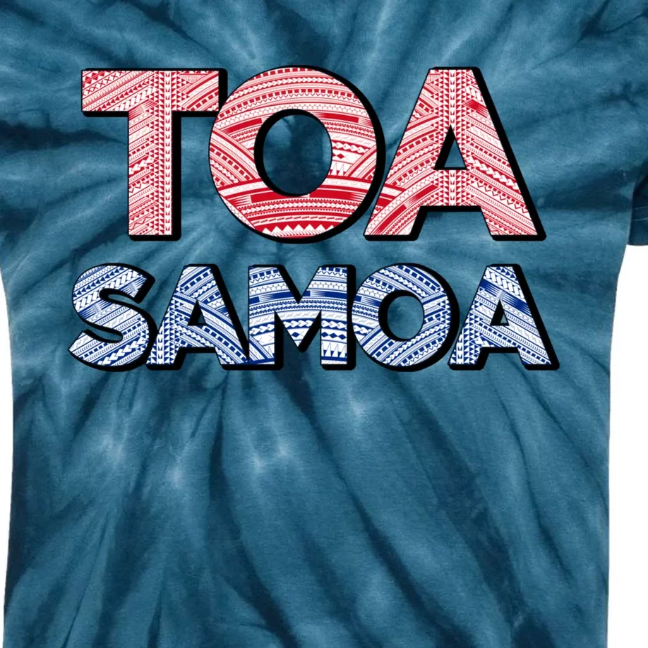 Toa Samoa Kids Tie-Dye T-Shirt