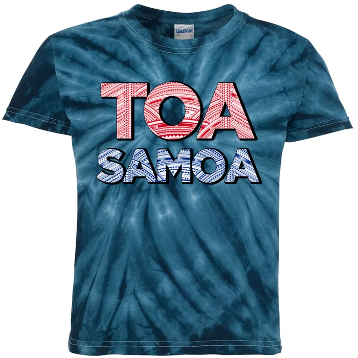 Toa Samoa Kids Tie-Dye T-Shirt