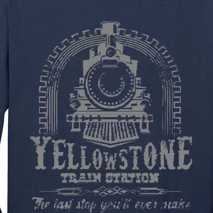 Train Station Tall Long Sleeve T-Shirt