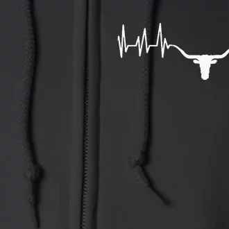 Texas Souvenir Texan Tx Dallas Howdy Longhorn Full Zip Hoodie