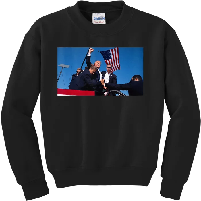 Trump Shooting Kids Sweatshirt