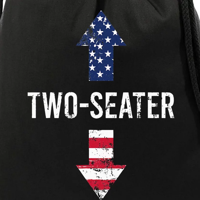 Two Seater TwoSeater 2 Seater Two Seater Drawstring Bag