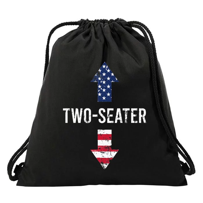 Two Seater TwoSeater 2 Seater Two Seater Drawstring Bag