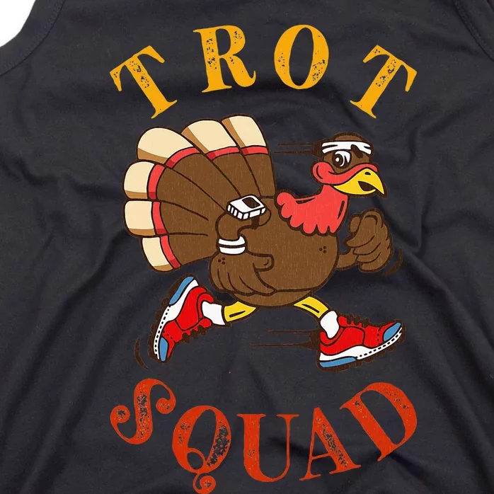 Trot Squad Thanksgiving Turkey Trot Costume Tank Top