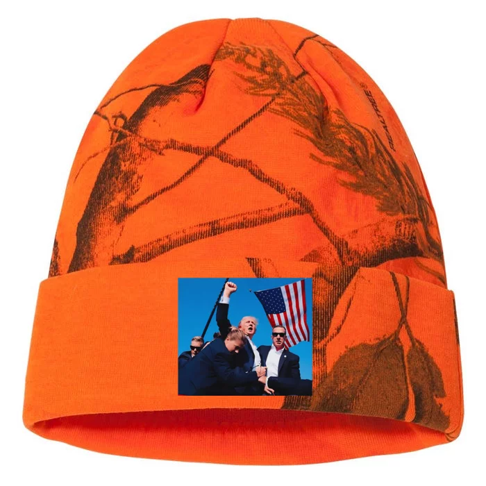 Trump Shot Trump Shooting Trump 2024 Kati - 12in Camo Beanie