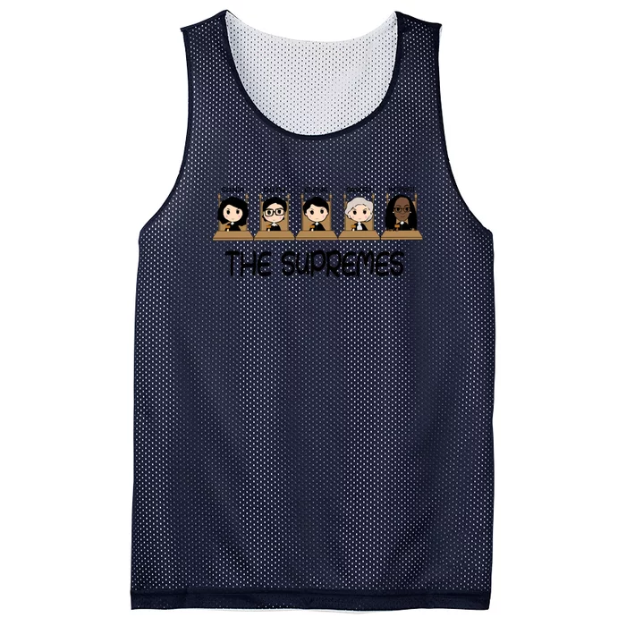 The Supremes Mesh Reversible Basketball Jersey Tank