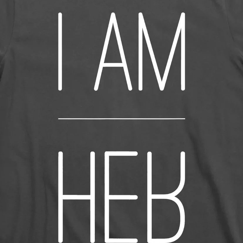 Trendy Statement T I AM HER Gift For Sports Fans I AM HER T-Shirt