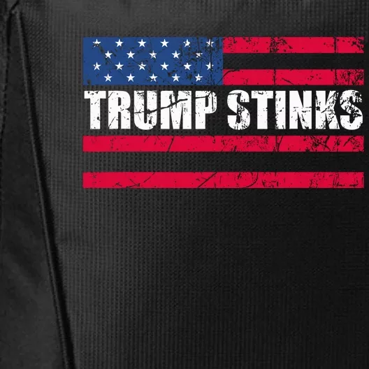 Trump Smells Trump Stinks Vintage City Backpack