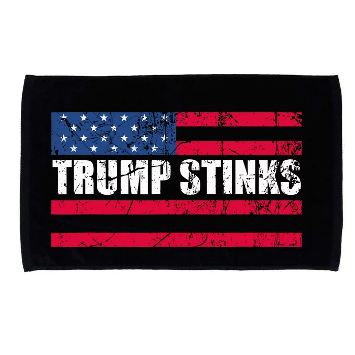 Trump Smells Trump Stinks Vintage Microfiber Hand Towel