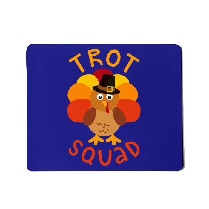 Trot Squad Turkey Pilgrim Costume Mousepad